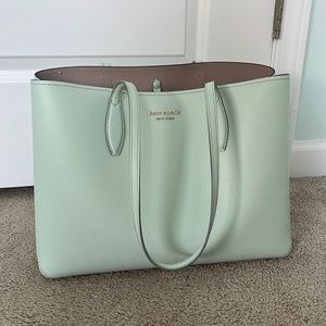 Kate Spade Large Daily Tote with Wristlet - Aqua